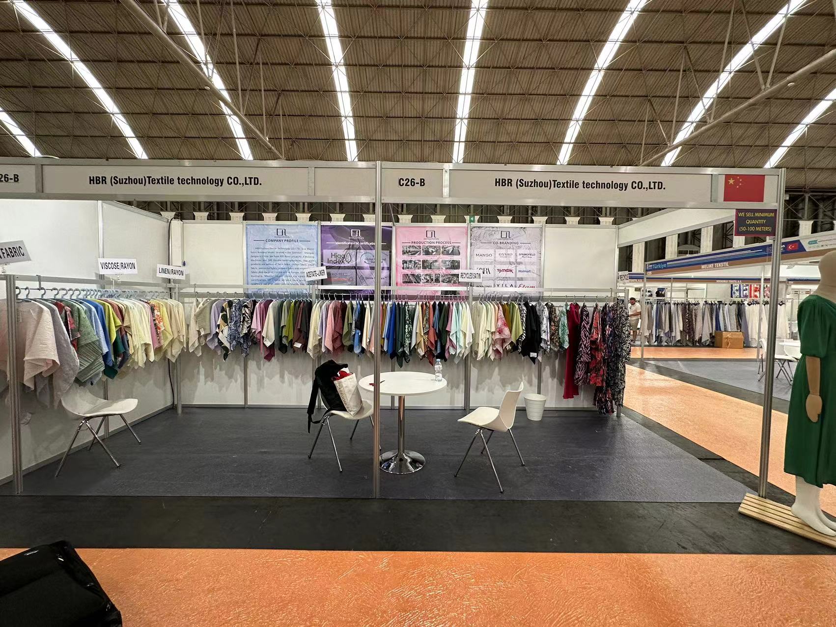 Barcelona, ​​Spain Jun-26th-2024 Spanish International Textile Fabrics Exhibition