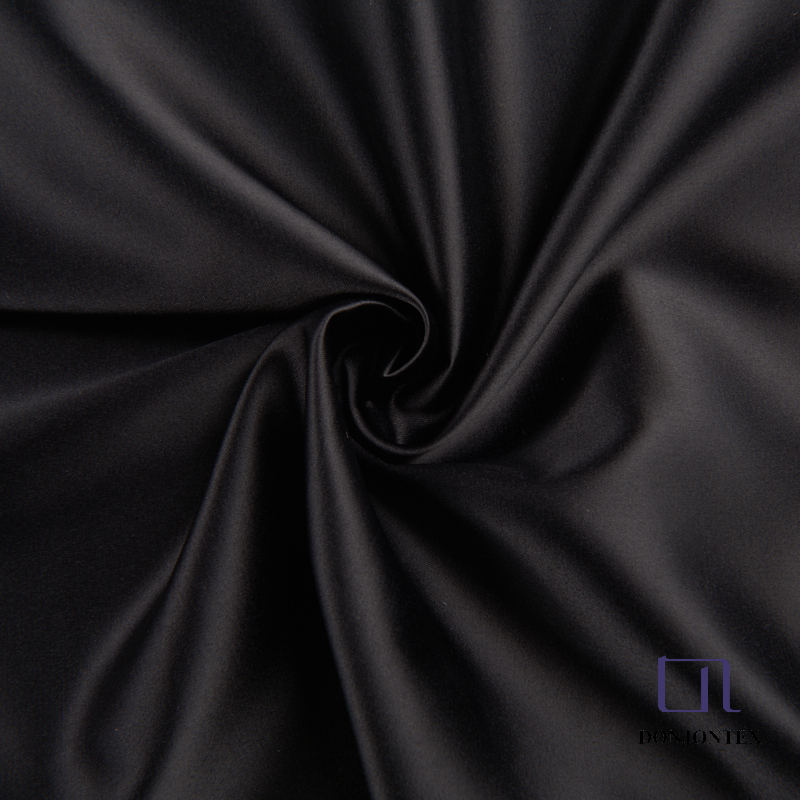 100gsm Semi-Dull Polyester stretch Satin Fabric for Sleepwear and fashion dress