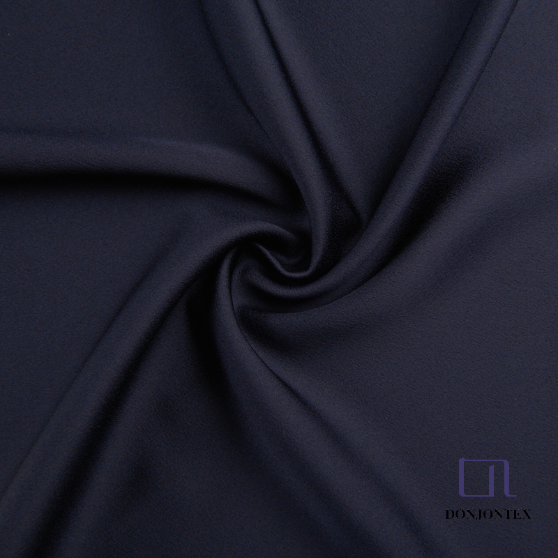 Polyester Crack-like satin fabric for sleepwear and dress