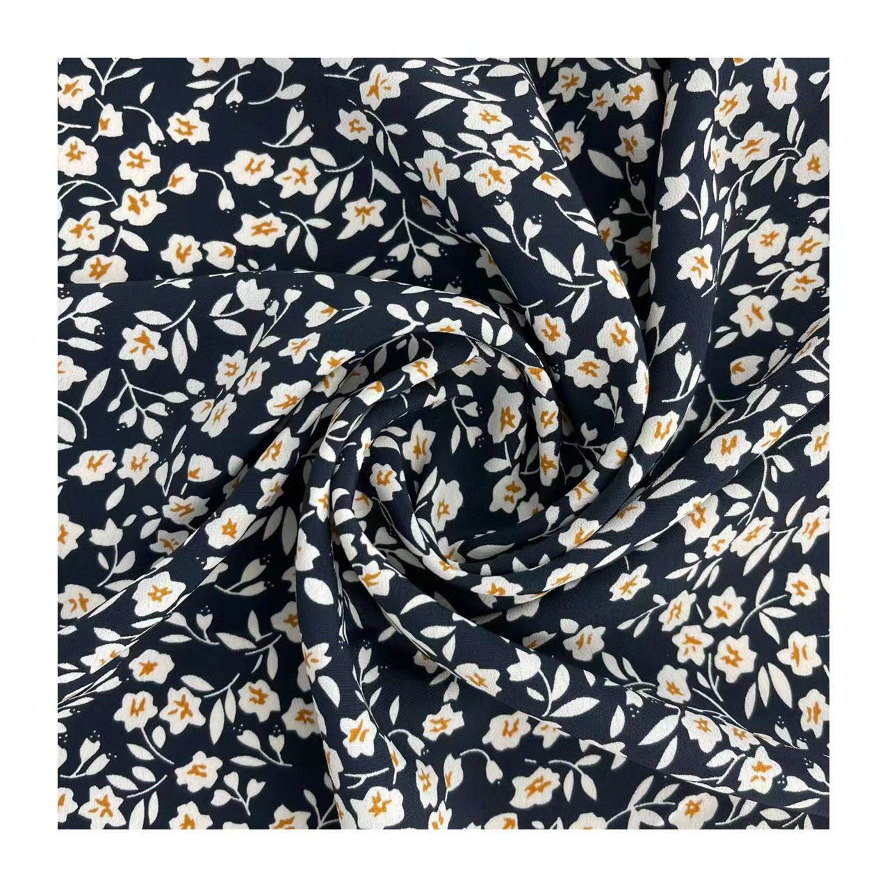 Polyester semi-dull Koshibo Chiffon fabric for Dress and blouse