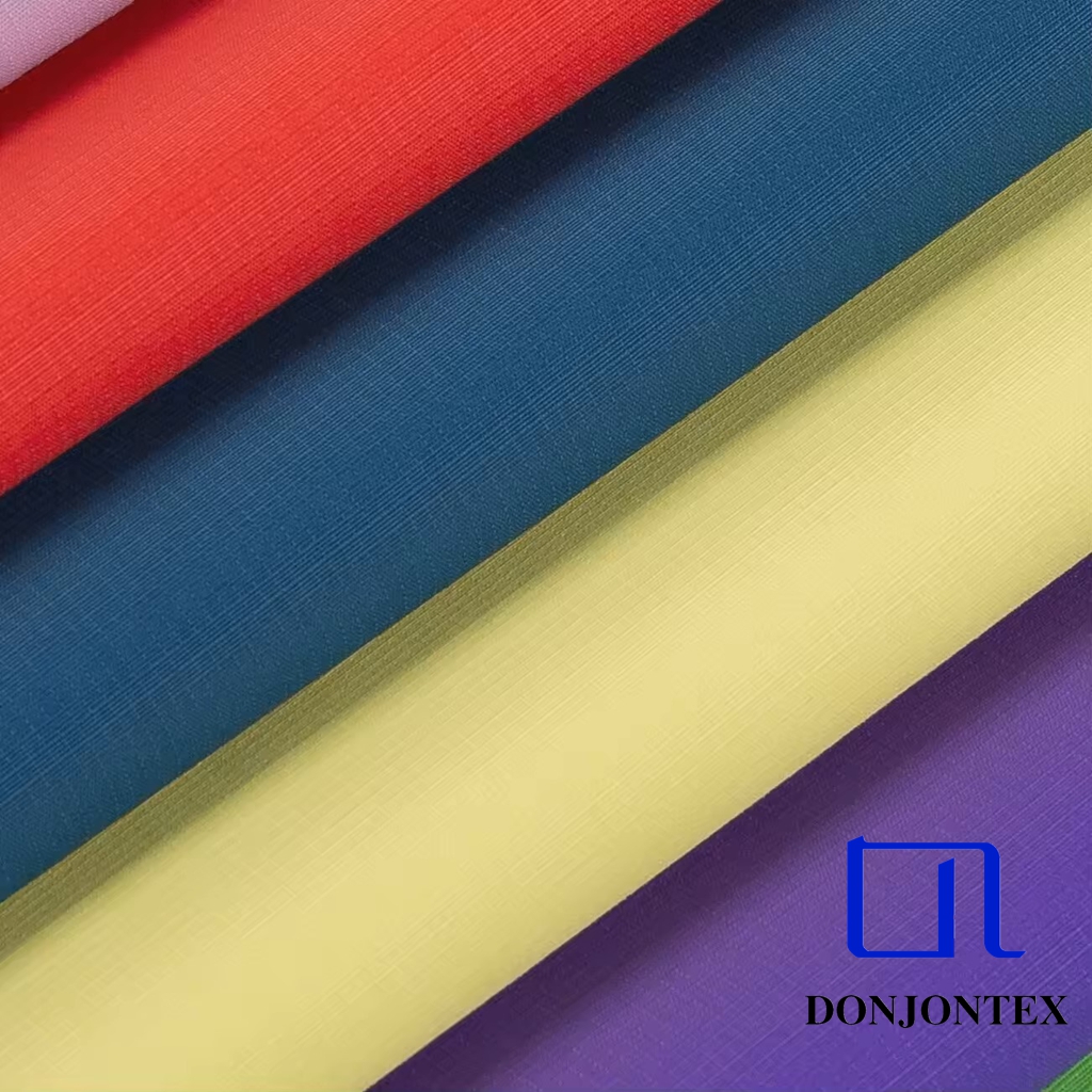 Full dull 100% nylon Taslon Oxford Fabric with breathable and waterproof pu coating