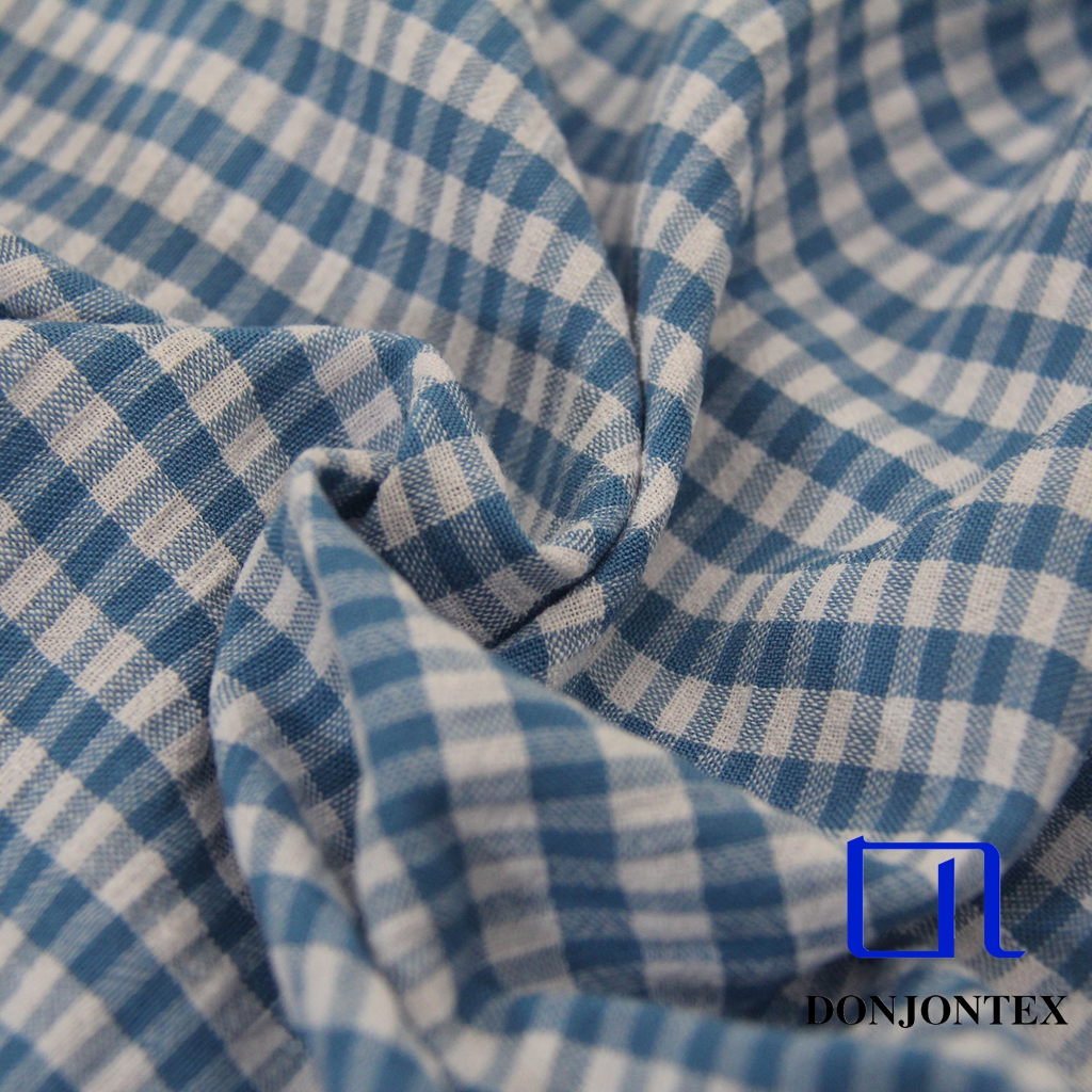 Hot Sale100% Polyester Cation Flax imitation Fabric for Casual Dress