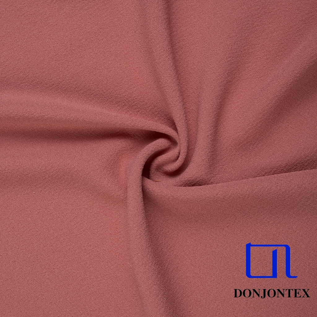 Designer Choice Polyester Spandex Four Way Stretch Crepe Satin Fabric for Sports Wear