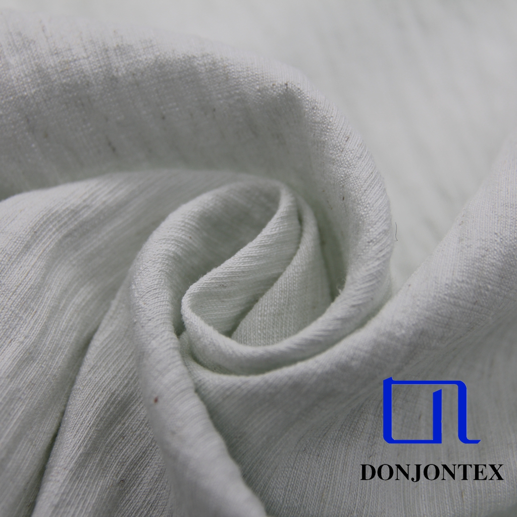 2025 Newest High-Quality Nylon Viscose Linen Bamboo Node Fabric for Fashion Clothing